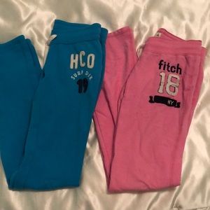 Bundle of 2 Sweatpants Abercrombie & Hollister